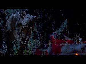 Jurassic Park T-Rex Chase Scene 1080p