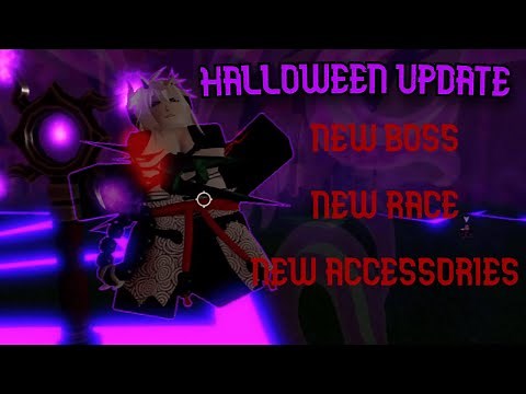 Everything in the PEROXIDE HALLOWEEN UPDATE + CODES (NEW BOSS, NEW INGUS RACE, NEW ACCESSORIES!)