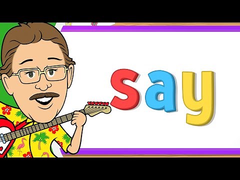 I Love Learning Sight Words | Say | Jack Hartmann Sight Words