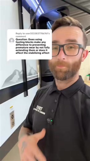 157K views · 1.7K reactions | Is your RV leveling system or stabilizers really need to have those blocks underneath there? The answer is yes it actually does help. It keeps the RV more stable as well as reducing stress on your leveling or stabilizing system.. #Rv #rvtechnician #rvlife #rvdiy #rvtips #camper #campertips #rvmaintenance #rvrepair #thatrvtech #rvhelp | That RV Tech | Facebook