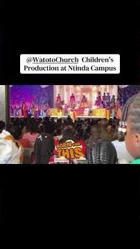 watoto children's production.#bornforthis.#watotochurch Ntinda cumpus