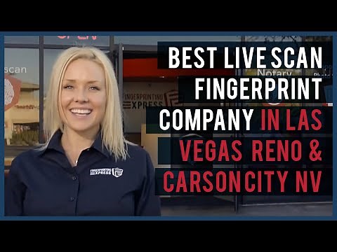 Best Live Scan Fingerprint Company in Las Vegas Reno & Carson City NV [Tour]