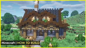 Minecraft - Villager Houses - Fisherman's House Tutorial Minecraft Map