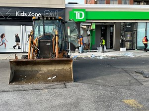 Backhoe used to rob ATM from Toronto bank: 'This is crazy'