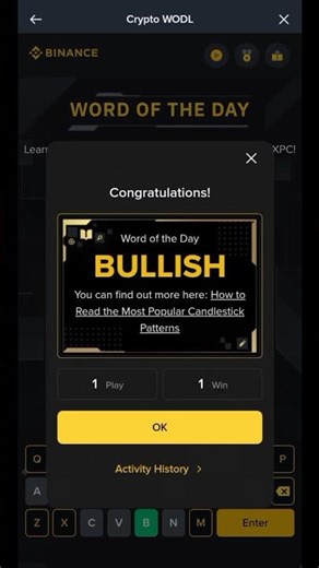 "Binance Word of the Day Answer Today | [6,7, October 2025] ✅ 100% Correct"