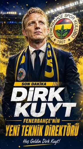 Fenerbahçe'nin yeni teknik direktörü dirk kuyt olacak 🇳🇱🤝🇹🇷