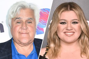 Jay Leno Showed Kelly Clarkson His 'Brand New Face' After a Scary Burn Accident