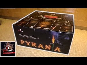 PYROLAND PYRANIA | 144 SCHUSS VERBUNDFEUERWERK 🎆 99,00€