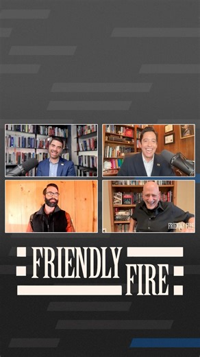 46K views · 181 reactions | Unfiltered debates. Unscripted chaos. ‘Friendly Fire’ premieres October 16.  Watch Shapiro, Walsh, Knowles, Klavan, and more of your Daily Wire favorites go head-to-head on politics, culture, and today’s wildest headlines  | Daily Wire | Facebook