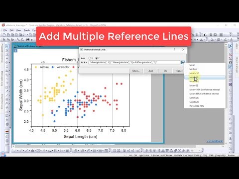 Insert Multiple Reference Lines