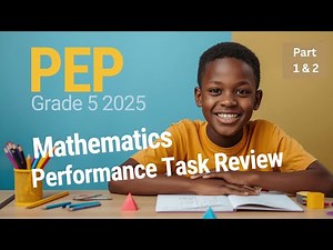 2025 PEP Grade 5 Mathematics Performance Task