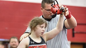 Female wrestler qualifies for states, LeBoeuf reigns, and more from Northwest 2A regionals