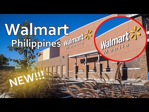 Walmart Is In The PHILIPPINES! | American Store!