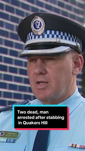 A Sydney man allegedly st*bbed his former partner to death in her Quakers Hill home and left her new partner critically wounded on the footpath before dumping a knife at a petrol station and handing himself into police. #quakershill #sydney #police
