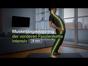 8 MIN Intensive mobility exercises for the anterior fascia chains | Muscle length training | BLAC...