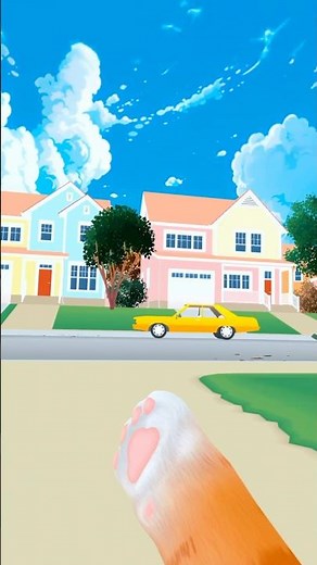 How to go outside in the game about a cat and a granny, "I am Cat"