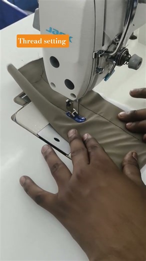 Jack a2b automatic cut industrial lockstitch sewing machine#shorts #tending #sewing #stitching