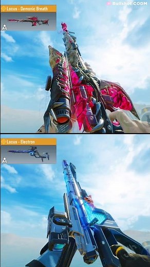 Legendary Locus Electron Vs Demonic Breath In COD Mobile