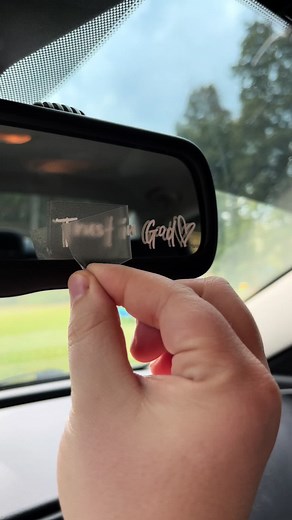 Favorite accessory for my car now❤️ #Godisgood #TrustinGod #Christian #Jesuslovesyou #JesusisKing