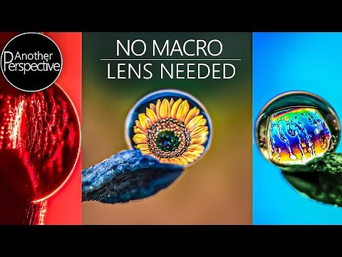 Amazing Photography Ideas at Home - Getting creative with Water Droplets