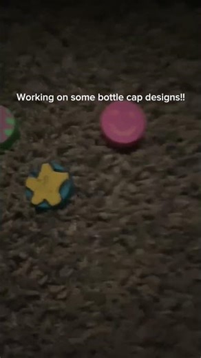 Bottle cap designs! #art #crafts #creative #shorts