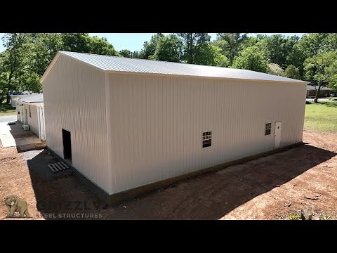Grizzly Steel Structures - 40x60x16 Workshop