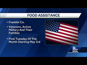 Franklin County launches food assistance program for active military, veterans