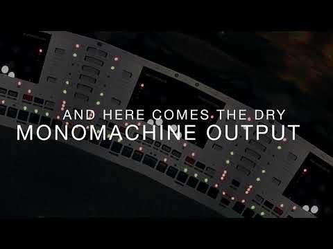 Monomachine sequence through DIY gong speaker