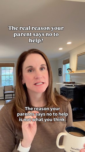 When your parent says no to help, it’s usually not about the help. A lot of older adults feel like saying yes to anything is the first step toward losing control… and once that fear kicks in, the whole conversation shuts down. And most of them don’t see themselves as someone who “needs help” anyway. In their mind, that’s for people who are way older or in worse shape. So even small offers feel huge to them. The shift that works is keeping it on their terms. Instead of “You need help,” try, “What