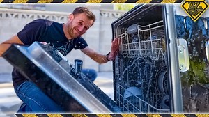 What happens when you remove a dishwasher safety lock