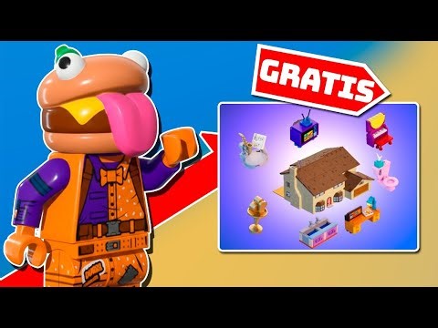 HOW TO GET THE SIMPSONS DECORATIONS IN LEGO FORTNITE