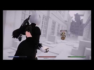 Turning Skyrim into NieR:Automata HD