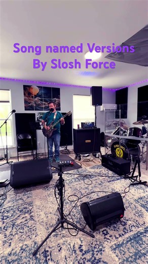 Slosh Force new song Versions guitar and vocals part