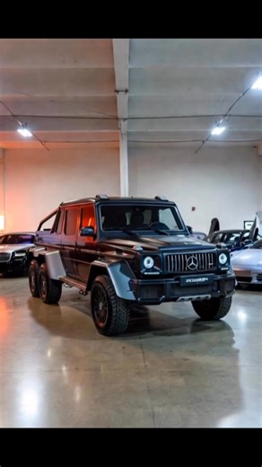 The BRABUS 6x6 RED is what happens when luxury, military engineering, and supercar power collide. Based on the legendary 6-wheel G-Class platform, this machine uses a BRABUS-built high-output V8 biturbo, tuned far beyond factory levels to move this multi-ton giant with shocking speed. What makes the 6x6 different from anything else on the road is its portal axles and three-axle drivetrain. These give it extreme ground clearance and the ability to crawl over terrain that would stop normal off-roa
