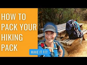 HOW TO PACK YOUR BACKPACK FOR HIKING | How I Pack My Gear Into a 50L Backpack