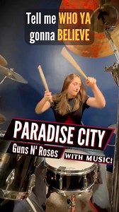 40K views · 3K reactions | Teen Drummer Covers “Paradise City” by...