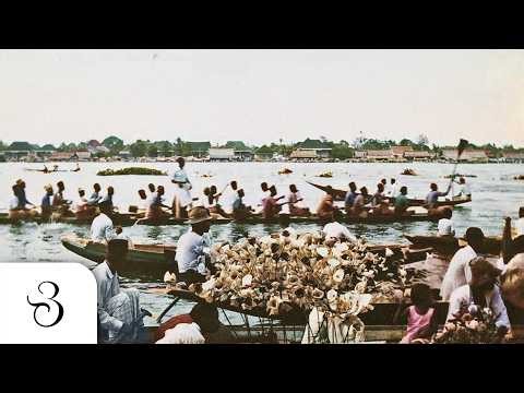 Kota Palembang & Medan Tempo Dulu (1938) - Kesultanan Deli & Danau Toba Era Hindia Belanda [ID SUB]
