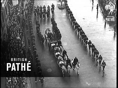 Funeral In Paris Of General Leclerc (1947)