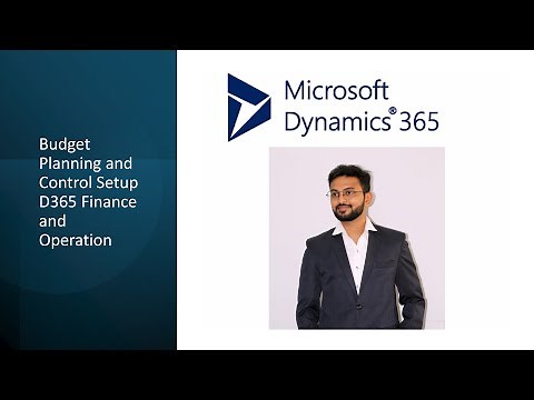 Budget planning Setup (Part - 1) Dynamics 365 Finance and Operations #microsoftdynamics #d365fo