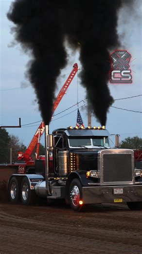 Roger Harrington and his 3.6 Pro Street Semi #CSPullingPromotions #SemiPulling #TruckPulling | CS Pulling Promotions