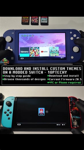 You Modded Your Switch… And Left It Stock? #switchcustomtheme #customswitch# switchmod #retrogaming
