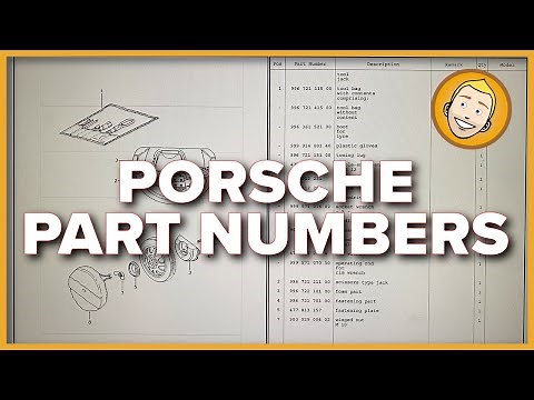 How to FIND PORSCHE PART NUMBERS