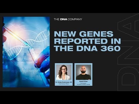 New Genes Reported in the DNA 360