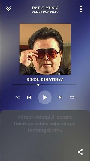 Rindu di Hatinya - Pance Pondaag #pancepondaag #lagukenangan #lagunostalgia #lagulawas #shorts