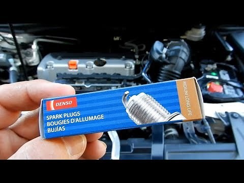 Honda CR-V Spark Plug Change 2.4L 4 cylinder