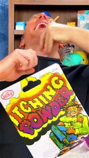 What Itching Powder Feels like.#shrek #maker | itching powder