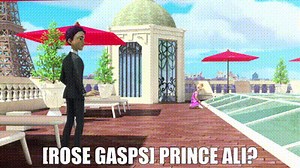 [Rose gasps] Prince Ali?