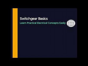 Switchgear basics in 5mins ⚡️⚡️⚡️