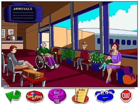 Let's Explore the Airport with Buzzy Gameplay