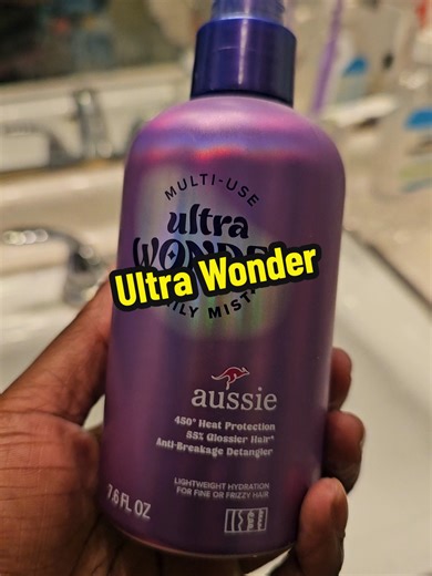 Heat protectant, help with frizz, multi use spray from. I liked it mainly for the heat protectant aspect @Aussie Hair USA @influenster #complimentary #DareToWonder